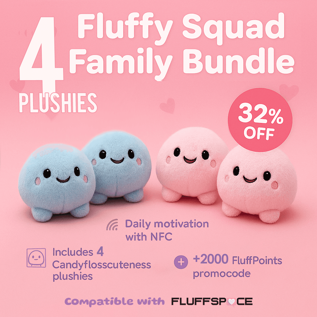 Grand Fluffy Fantastic Four – Bundle of 4
