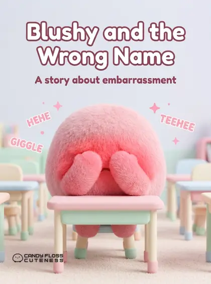 Blushy and the Wrong Name — book cover