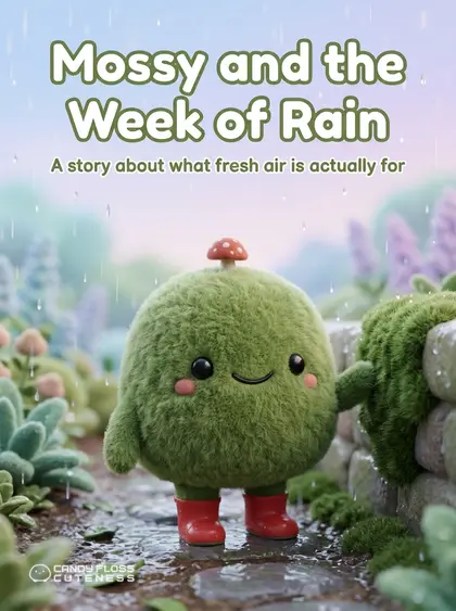 Mossy and the Week of Rain — book cover