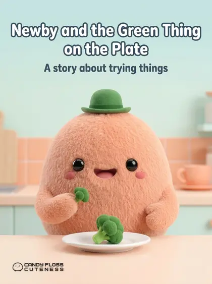 Newby and the Green Thing on the Plate — book cover