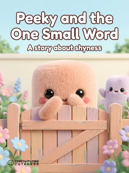 Peeky and the One Small Word — book cover