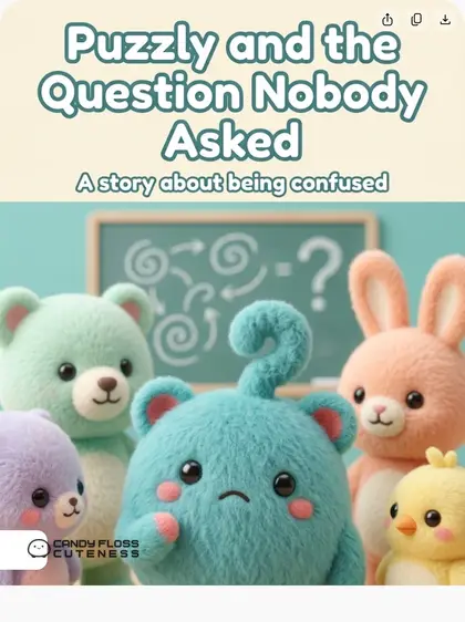 Puzzly and the Question Nobody Asked — book cover