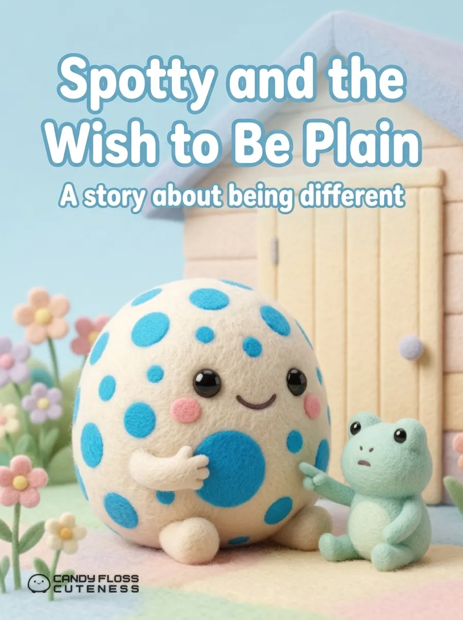 Spotty and the Wish to Be Plain — book cover