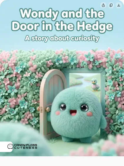 Wondy and the Door in the Hedge — book cover